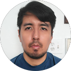 young man with dark hair and facial hair